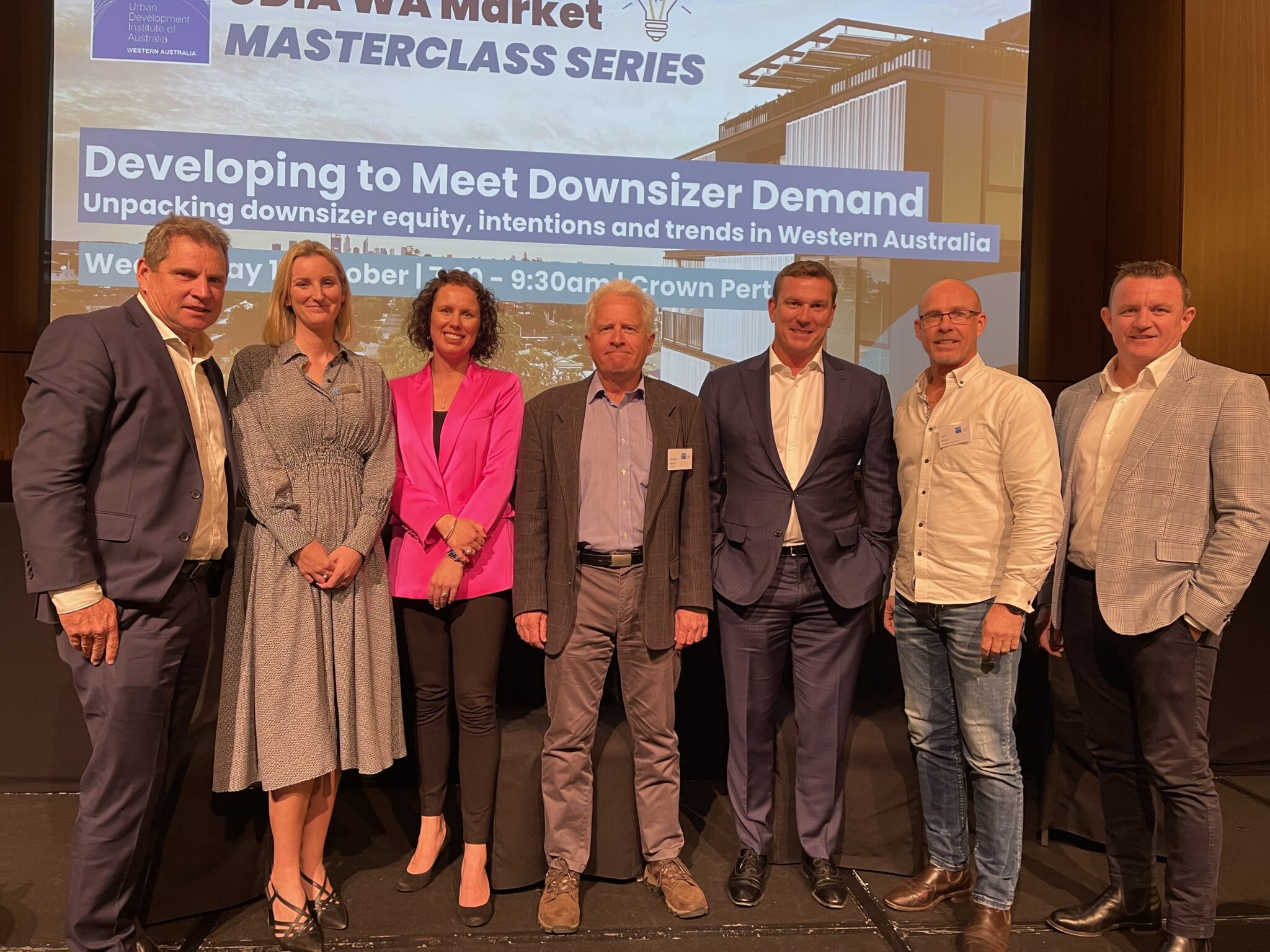 Developing to Meet Downsizer Demand – UDIA WA Industry Breakfast Wednesday 11 October 2023